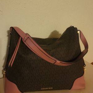 Michael Kors MK Crosby Brown Monogram